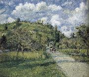 Camille Pissarro Road Spain oil painting artist